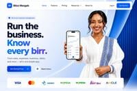 Biloo Mezgeb business management platform presented by an Ethiopian business owner